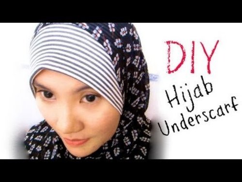 DIY: Hijab Underscarf / Anak Tudung Syria - YouTube