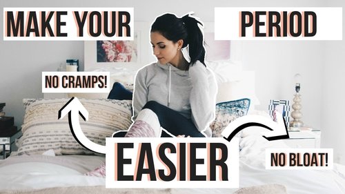 PERIOD LIFE HACKS | Tips For Making You Period Easier - YouTube
