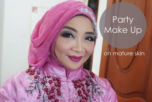 Party Makeup on Mature Skin | Indonesia | Citra Artifiani - YouTube