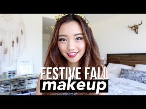Festive Fall Makeup - YouTube