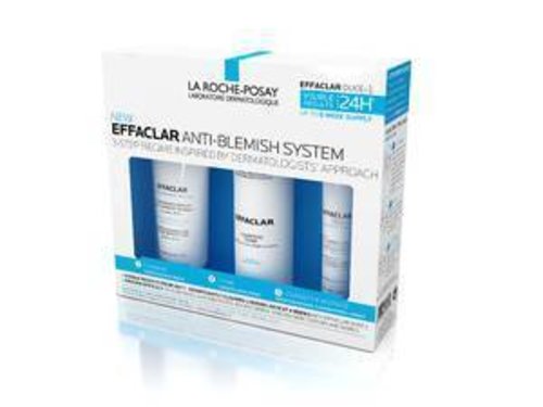 Skincare for combination skin : La Roche Posay Effaclar Anti-Blemish System