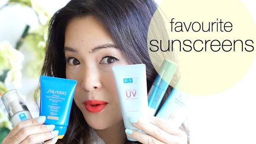 Summer Skincare Faves: Japanese/Asian Sunscreen! - YouTube