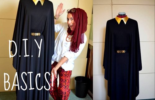 DIY HOW TO MAKE YOUR OWN ABBAYA/DRESS! - YouTube