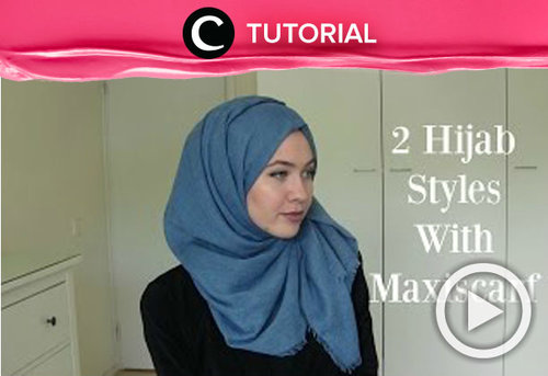  Ini dia 2 gaya hijab dengan maxiscarf yang bisa kamu contek agar makin stylish http://bit.ly/2rp8VS7. Video ini di-share kembali oleh Clozetter:... Read more →