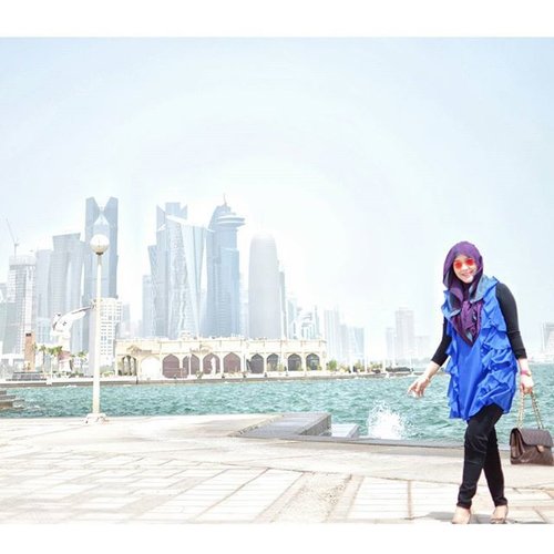 "Happiness is the secret to all beauty, there is no beauty without happiness"

Miss my time in #Doha #qatar #myrosylook #lifestyleblogger #rjbyroswitha #raetop #ClozetteID #clozette #OOTD #starclozetters