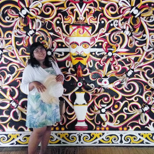 Baru pulang dari Kalimantan, coy.

#vinasinbali
.
.
.
#tamannusa #tamannusabali #bali #borneo #kalimantan #topeng #mask #indonesiaheritage #heritage #indonesianculture #culture #potd #ootd #clozetteid