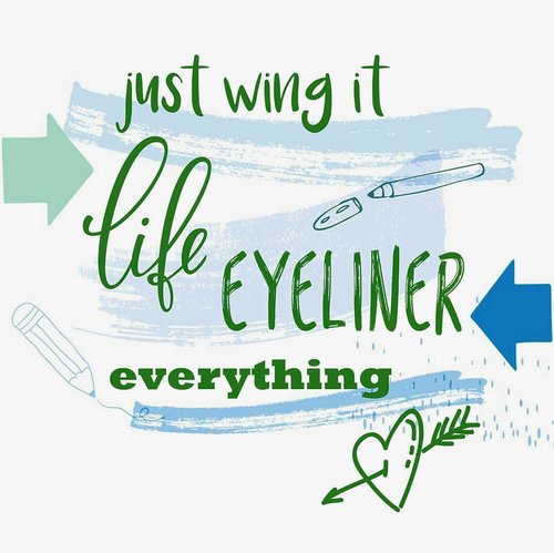Just wing your Monday! 😘

#vinatmblr
.
.
.
#tumblr #eyeliner #wingitall #life #quote #lifequotes #monday #clozette #clozetteid