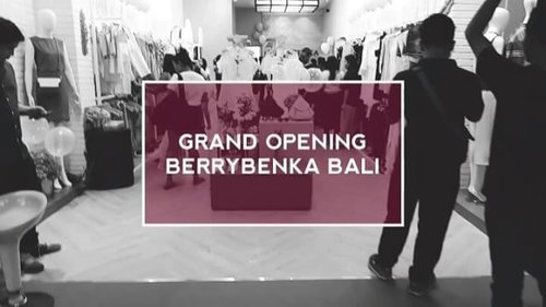 Congratulations @berrybenka for the grand opening BERRYBENKA Bali. ❤

Aku tunggu line for curve body nya ya. 👯

#vinangevent #berrybenka