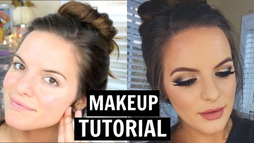  Easy Holiday Makeup Tutorial! | Casey Holmes - YouTube
