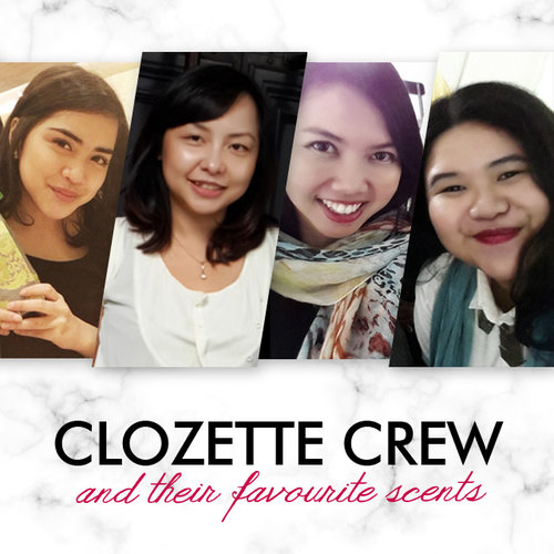 Clozette Crew and Their Favourite Scents