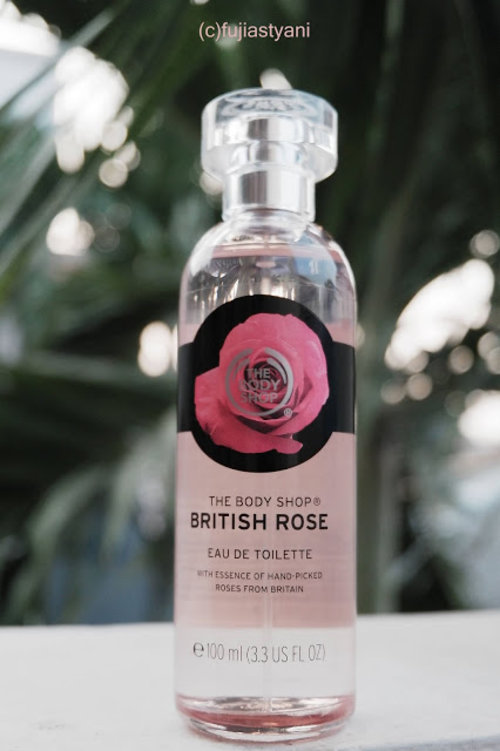 Fuji Astyani's Blog: The Body Shop British Rose Eau de Toilete Review