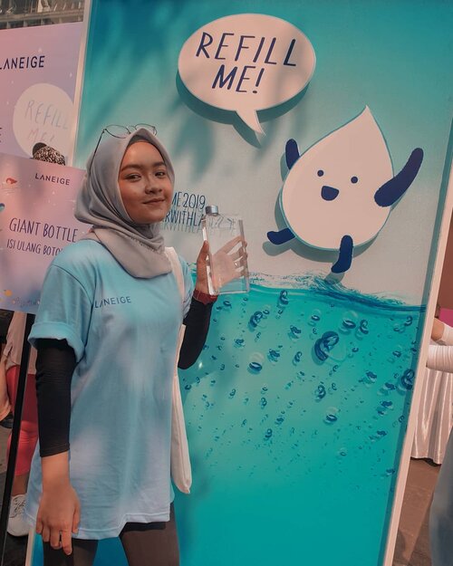 Fun Sunday morning activity with @laneigeid 🏃‍♀️🙆#RefillMe2019 #BetterWaterWithLANEIGE #ClozetteID #laneigeindonesia @clozetteid