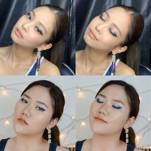 Sudah mirip kan sama mba @jennierubyjane ? 🙂
*lalu dihujat netizen* 😂
.
#jennie #blackpink #kpop #makeup #clozetteid