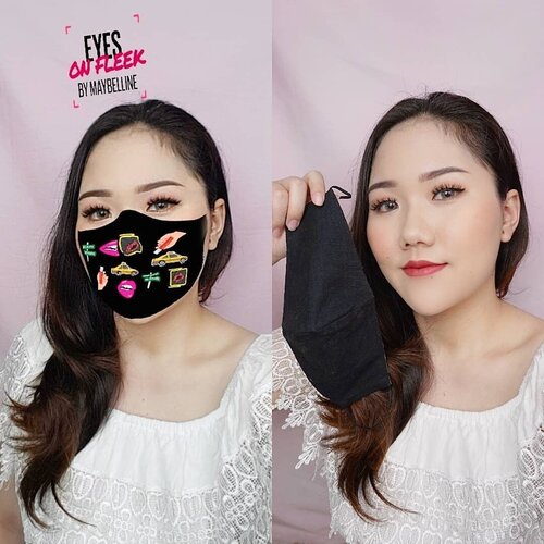 Ngeliat @hanummegaa re-create look ini, aku jadi ikutan juga deh re-create IG filter dari Maybelline. Look ini bisa jadi reference buat kalian di masa PSBB yang masih harus keluar sesekali untuk belanja kebutuhan ataupun kerja. Walapun pake masker tapi make up tetep on point. Jangan lupa tetap patuhi protokol dan stay safe yaa guys!Untuk look ini aku pakai produk-produk dari @maybelline :- Maybelline – Fit Me Foundation- Maybelline – Super Stay Matte Ink - Maybelline – Eyeliner Hyper Sharp- Maybelline – Mascara hyper curlAku suka banget sama produk-produk Maybelline yang aku pakai ini. Selain nyaman dan long lasting, harganya cukup affordable dan bisa ditemuin di drugstore 🛒-💖 GIVEAWAY 💖Jadi aku mau #giveaway produk Maybelline yang aku pakai di foto ini GRATIS! Caranya cukup upload foto kamu di feed pakai salah satu look dari IG filter Maybelline. Filternya bisa kalian cek di instagramnya @ryanogilvy 👈Aku tunggu sampai tanggal 23 September ya guys~Jangan lupa mention aku dan pakai hashtag :#WeAreReady #MaybellineXLemon #MaybellineIndonesia