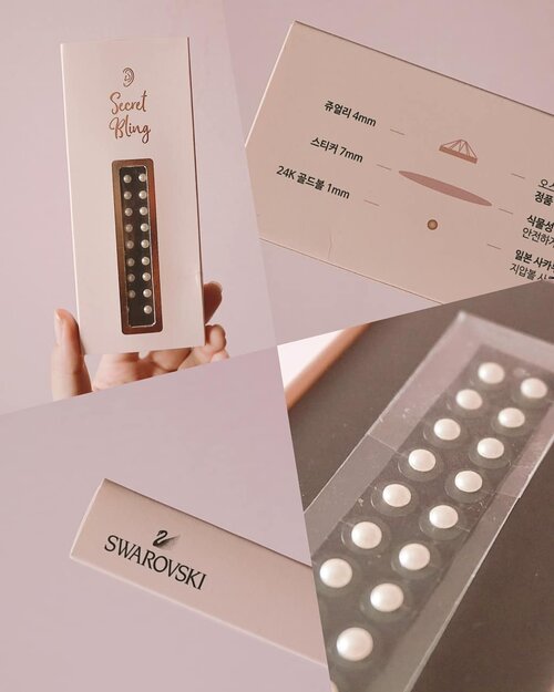 The pearl I like besides pearl boba ✨
Secret Bling ini semacam earrings tempel tapi berfungsi untuk stimulate beauty point dari titik akupuntur di kuping. Bahkan ada titik buat ngebantu program diet lho (liat slide ke 3 deh) 😆 Yang bikin spesial apa? Terbuat dari Swarovski Crystal, 24K Gold Balls, dan patented vegetable adhesive seal. Jadi aman walaupun dipakai berhari-hari dan CANTIK BGT PLS. Selain yang pearl ini semua crystalnya mengkilap bling bling 🤩 But I personally like this one~
Where to buy and see other crystal colors:
https://hicharis.net/dewiyang/FXW
.
#charis #secretbling #earring #ear #piercing #accessory #charisstore #charisapp @hicharis_official @charis_celeb