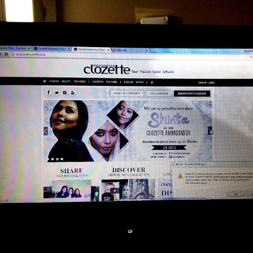 What a cool morning 🙌
i opened up my @clozetteid page and found this big banner for my turn lol 😁 aww thankyouuu .... #clozetteambassador #clozettedaily #clozetteid #clozettegirl #indonesianbeautyblogger