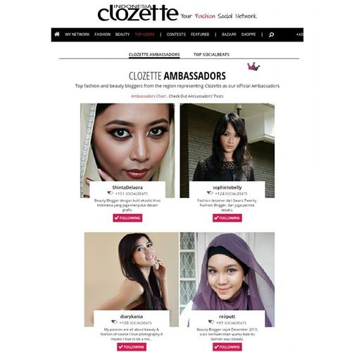 a beautiful coincidence, tadi asal ngeklik halaman #topuser #clozetteambassador nya @clozetteid dan akhirnya, I enter the 1st position!! ahahaha

#clozetteid #clozettegirl #ambassador #fashion #beauty #screencapture #indonesianbeautyblogger