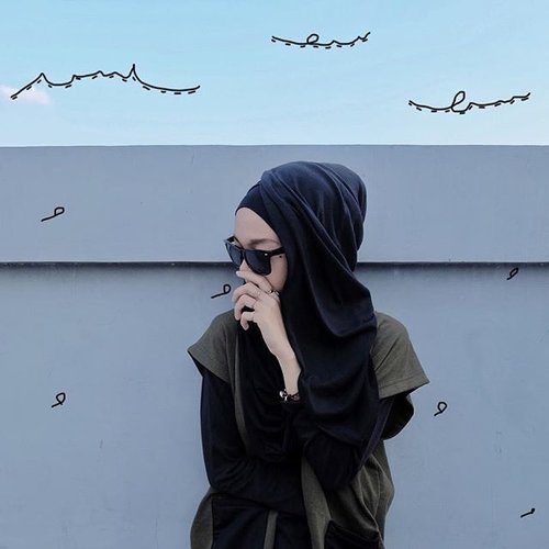 Super love instant hijab from @azzura.id #ClozetteID