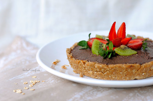 Here it is, my twist from @unprocessyourfood recipes. I named it Raw Vegan Chocolate Pie! I make combine from Mrs.Dash pie crust and filling recipes. Details recipe kindly click  ⬇
https://www.instagram.com/p/BBrbhg2H5Qh/?taken-by=sarihalilintar

#sarimeals #food #foodporn #foodie #raw #vegetarian #vegan #clozetteid