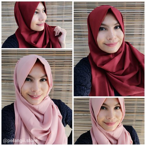 Sore... 🙌 Hari ini pakai hijab instan dari @pelangii.store yang Zeta, ada warna dusty and maroon... Dua-duanya wearable banget buat segala acara ❤ adem iya, nyaman iya, simple iya 😊  #hijab #hijabinstan #bbloggers #clozetteid #clozettedaily #fotd #indonesianbeautyblogger #beautybloggers #happy #smile #blogger