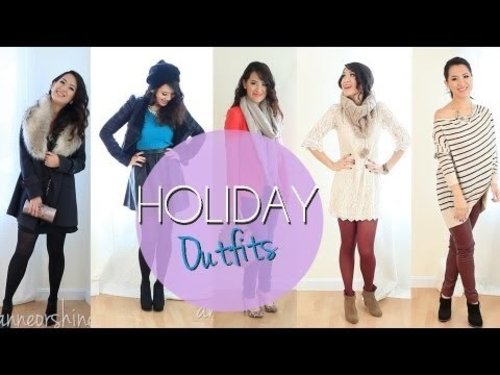  Holiday Outfit Ideas - 6 Looks {Styling Ideas} - YouTube