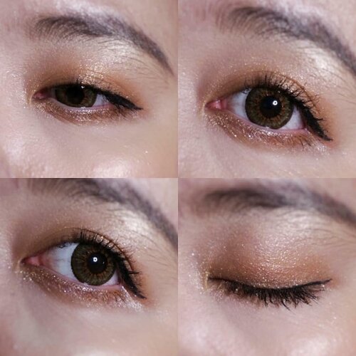 Good morning 😍
Aku terlalu niat kemaren pas buat video jadi skalian foto buat #eotd.
Akhirnya setelah cukup lama ga post ttg eyeshadows terutama, kali ini aku bru sempet beli eyeshadows palette lagi dari @clioindonesia @clio_official Pro Eye Palette 02 Brown Choux (swipe)
Baru kali ini main pake eyeshadows brown, biasa selalu pink or peach, so I'm quite excited. It comes has 10 shades, 3 mattes and the rest is glitters and pressed glitters. Also has 2sided brush.
Yg aku suka dari palette ini tuh warna nya ga terlalu ngejreng, mnrtku klo kalian suka soft colors this is super oke. Sama paling favorite itu glitter eyeshadows nya. Aku ga pake eye primer yah, dan warna nya mayan keluar. Semua aplikasi pake brush, aku blm coba pake jari😊
Maaf belum sempet threading eyebrows jd masih brntakan
.
Mascara: @lorealindonesia Loreal Lash Paradise
Eyeliner: @makeoverid Hyperblack Superstay Liner
Circle Lenses: @eyelovin French 3tones Brown
.
.
#makeup #loreal #makeover #eyesoftheday #eyemakeup #eyelook #clio #brownchoux #clioproeyepalette #clozetteID #cchannelid #potd #potdindo #vscocam #vsco #vscophile #vscogrid #peoplescreatives #igdaily #instadaily #instastyle #photooftheday #vscogood #snapseeddaily #snapseed #photoshoot #exploretocreate #vscodaily #ragamkecantikan @ragam_kecantikan