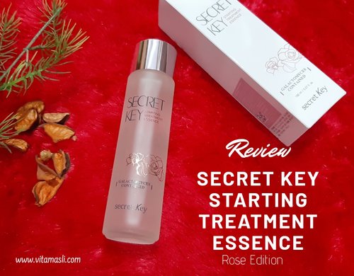 Vita Masli's Blog : Review Secret Key Starting Treatment Essence Rose Edition 