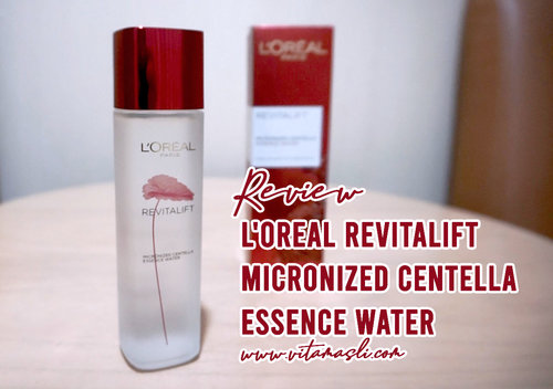 Vita Masli's Blog : Review L'oreal Revitalift Micronized Centella Essence Water
