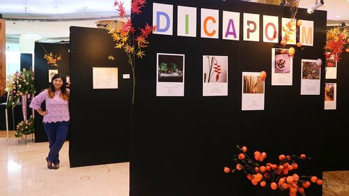 Dicapoem~ Exhibition...#KFest2019IDJohayo #KFestival2019ID #Kpassport2019 #kfestival2019 #luseechinstoryofkorea #sahabatkorea #koreanet #Korea #exhibition #art #예술제 #lifestyle #blogger #instablogger #fashion #ootd #clozetteid #soconetwork