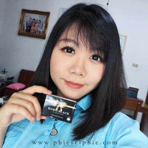 My version of things to be considered when choosing contact lens:✔comfort✔power availability✔design✔color variety✔safety✔price 😂✔size.KOKO BLACK by Exoticon understands my need and I'm loving it. Full review is already up on #phieselphiedotcom.....#loveyoureyes #x2softlens #kokoblackbyexoticon #sbybeautyblogger #sbbreview #sbbxx2 #clozetteid #indonesiablogger #indonesiabeautyblogger #beautybloggerindonesia #surabayabeautyblogger #beautybloggersurabaya #bloggersurabaya #surabayablogger #sociollablogger #sociollabloggernetwork