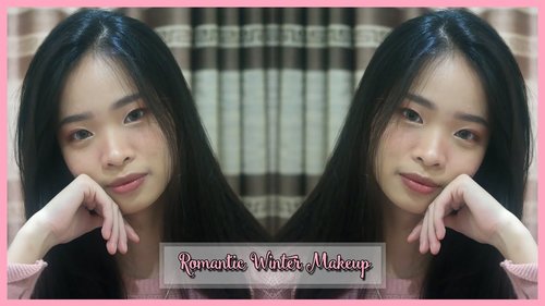 Romantic Winter Makeup Look // Korean Makeup Tutorial - YouTube