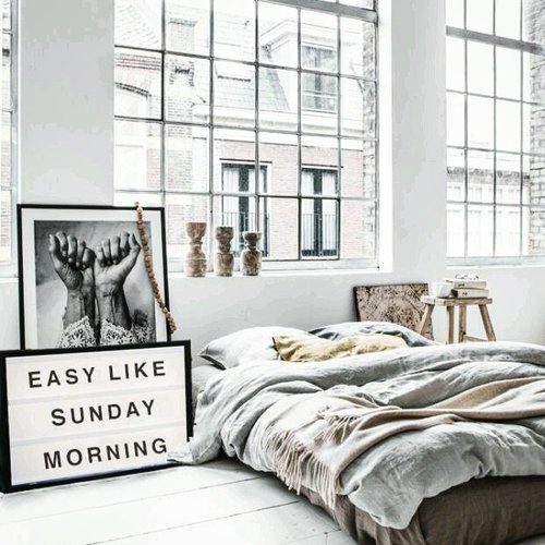 Easy like sunday morning ☁ #qotd #quotes #vibes #bedroomdecor #bedroomgoals #pinterest #clozetteid #beautiesquad