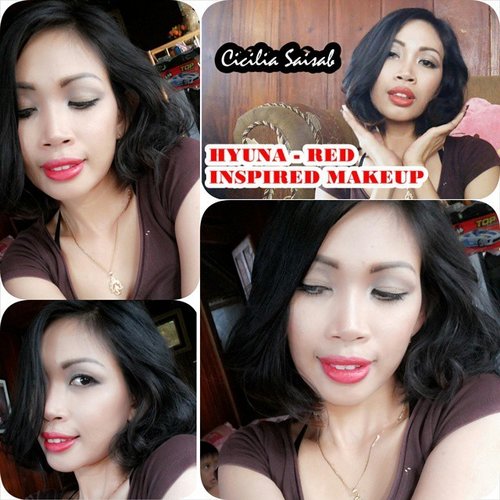 #hyuna #MAKEUP #youtube #ClozetteID #beautyblogger #BEAUTY #makeupbyCyl #indonesianblogger #imanado