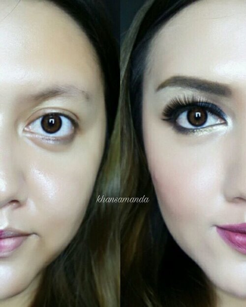 #thepowerofmakeup #thecontoureffect #hudabeauty #nikkietutorials #hahaha #clozetteid #khansamanda