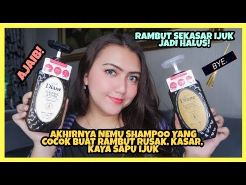 [Review] Moist Diane Damage Repair Hair Treatment, Solusi Rambut Rusak| Khansamanda - YouTube