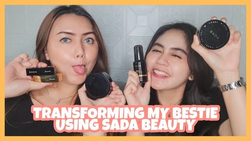 [Tutoreview] Makeupin Bestie Pakai SADA Hybrid Beauty | Khansamanda - YouTube