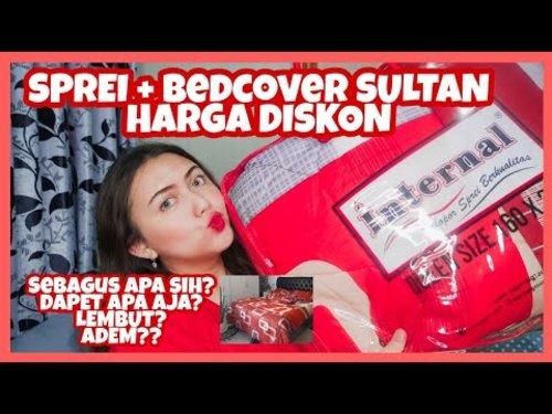 [Random Review] BEDCOVER SET Diskon 70% GOKIL BANGET! Internal Group Bedcover Marriot | Khansamanda - YouTube