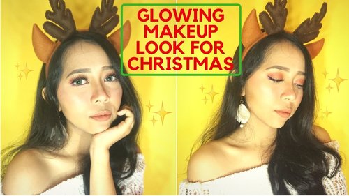 [#TUTORITY 3] Glowing Makeup Look for Christmas - YouTube