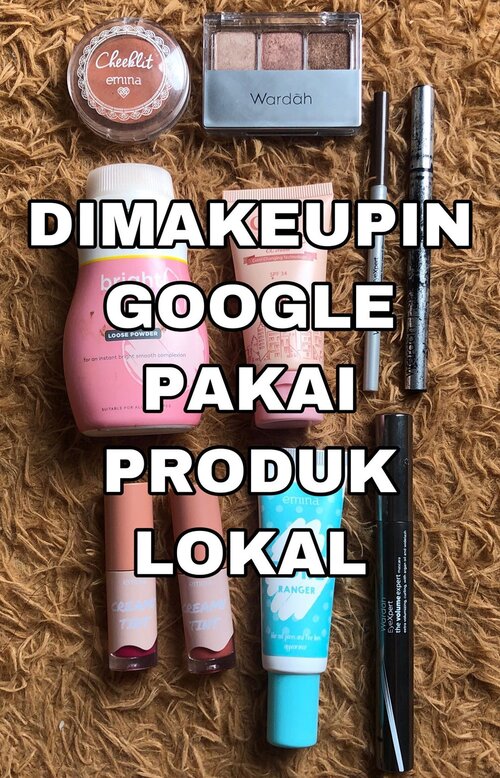 Follow @christyrsm to watch more tutorials like this. 🥰⁣⁣Heyo Beauties! Kali ini aku berkolaborasi dengan Google Translate di video Peachy Makeup Look ini wkwk. Semoga kalian terhibur! 🙂⁣⁣Product details.⁣@eminacosmetics Pore Ranger⁣Emina CC Cream Natural⁣Emina Loose Powder Brightstuff⁣@wardahbeauty Eyebrow Matic Brown⁣Wardah Eyeshadow Classic⁣Wardah Eyeliner⁣Wardah Mascara Eyexpert⁣@eminacosmeticsjakarta Creamy Tint Sunbeam & Cherrysoda⁣⁣Inspired by: @blackxugar terimakasih sudah membuat video sereceh itu di YouTube :’)❤️⁣⁣#eminacreamytint #ivgbeauty #indovidgram @tampilcantik @ragam_kecantikan #tampilcantik #indobeautygram #clozetteid #cchannelbeautyid @indovidgram #googletranslate #wakeupandmakeup #wardahbeauty #makeupremaja #makeupnatural #eminacosmetics #memeindonesia