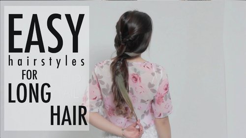 Easy Hairstyles for Long Hair - YouTubesubscribe to my channel peeps! www.youtube.com/michellehendra.