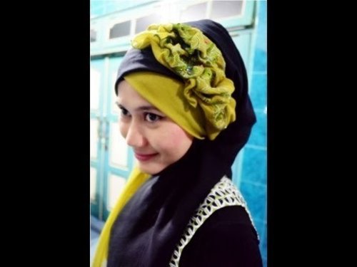 Tutorial Hijab Pesta dan Wisuda | Hijab Paris by Didowardah - Part #13 - YouTube