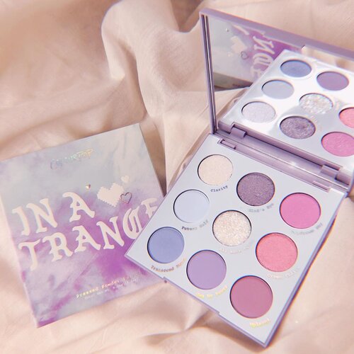 That one palette that screams my name 🥺💖✨✨Will try to create some look soon!...#clozetteid #makeupcollection #eyeshadowcollection #colourpopeyeshadow #colourpoppalette #colourpopme #eyemakeup #inatrancepalette #pastel #tiedye #뷰티 #メイク　#コスメ