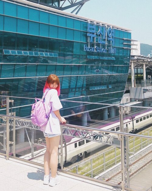 Arrived safe and sound without zombie attack 😆😆 I don’t know why I always fall in love with smaller city like Busan (or Kyoto in Japan) ✨ Guess I just don’t really like being in the crowd 😌...#clozetteid #BigDreamerInKorea #busan #koreatrip #travelblogger #busanstation #damestravel #femmetravel #fashionblogger #ggrep #부산 #여행 #여행스타그램 #패션 #旅行