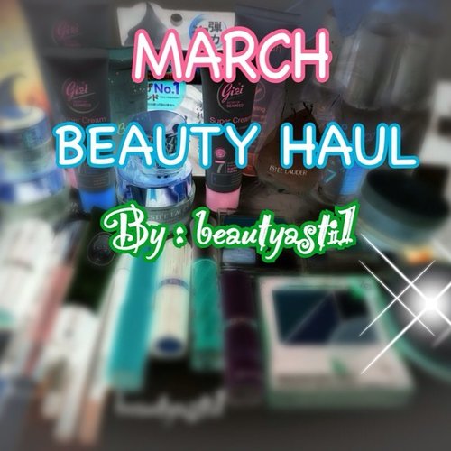 These are my beauty haul on March 2015. Go check them on http://beautyasti1.blogspot.com/2015/03/beautyasti1-beauty-haul-march-2015.html or click link in my bio ❤️❤️❤️ #beauty #clozetteid #makeup #cosmetics #skincare #beautyhaul #haul #fotd #lipstick #face #eyes #eyeliner #eyeshadow #lips #bbcream #cowbrand #cowstyleid #japan #jepang
