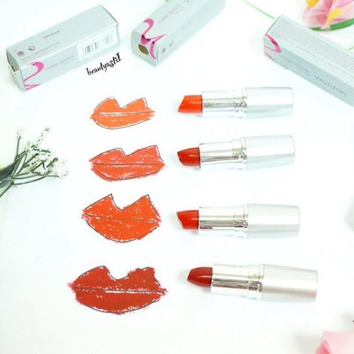 💄💄 Good day everyone~ Penampakan lipstick sexy berwarna merah dari @WardahBeauty .. .
.
Nomor mana yang aku rekomendasikan ke kamu? Baca review lengkap tentang Wardah Matte Lipstick ini di blog aku atau klik aja link yang ada di bio Instagram aku ya👇 :

http://www.beautyasti1.com/2016/04/wardah-matte-red-lipstick-04-06-09-10.html
.
.
#clozetteid  #beautyblogger #indovidgram #indobeautygram #beautybloggerindonesia  #ivgbeauty #liveglam #makeuptips #easymakeup #belajardandan #tipsdandan  #indobeautyvlog #makeupjunkie #tutorialmakeupindonesia #wardah #lipstick #wardahbeauty #lips #like4like #tbt #latepost #flatlay #photooftheday #red #sexy #indonesianbeautyblogger #follow #redlips #instagood