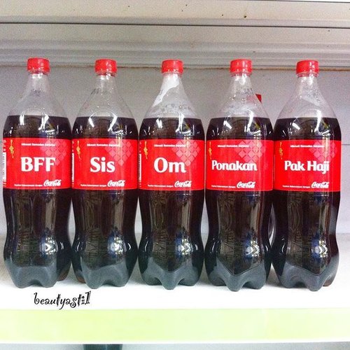 Went to grocery and found this group of.....FAMILY. Yeah, fams! #LOL Well done Coca Cola Company, you made my day!! #cocacola #coke #bff #sis #ponakan #pakhaji #om #family #joke #ClozetteID #fams #cola #funny #new #grocery #potd #picoftheday #photooftheday #like #love #instagood #instadaily #pic #photo