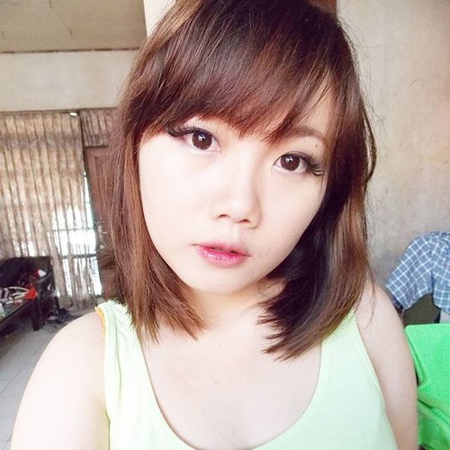 Bermain make up disiang hari.. #clozetteid #makeup #korean #cute #kawaii