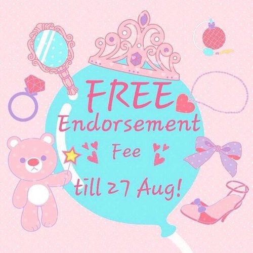 To celebrate my birthday in the end of this month, aside from Giveaway event that I'll announce later, now I'm giving all onlineshop free endorsement fee until 27 Aug! The offer could be beauty product or fashion that I would wear during my birthday week and all meet up with my friends related for my birthday lunch or dinner. Contact LINE@ on bio to know more ;)
•
•
•
This post would be deleted after the event finish!
#fashion #fashionblogger #fblogger #fashiondiary #beauty #blogger #beautyblogger #bblogger #clozetteid #clozetter #beautiesID #indobeautygram #beautybloggerID #indonesianblogger #beautyenthusiasts #instabeauty #instafashion #instagood #fashionista #endorse #endorsement #sponsorship #aiachanturns28