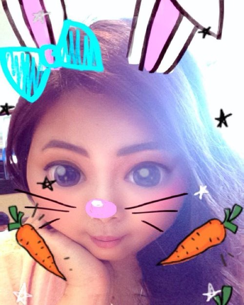 Say hello to me in bunny version! It's all thanks to #snapchatfilter for making this come true 😂 Follow my snaps to see more ✌🏻️
•
•
•
#bunny #selfie #selcà #snapchat #feeds #filteroftheday #indonesian_blogger #indonesiancurvyblogger #clozetteid #clozetter #inspiration #instalike #instagood #fashion #blogger #fashionblogger #fblogger #fashiondiary #beauty #beautyblogger #bblogger #beautiesID #indobeautygram #beautybloggerID #indonesianblogger #instabeauty