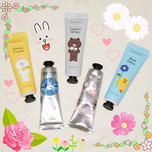 My addiction to hand cream is so real 👐
I got this #MisshaxLine hand cream thru Pre Order from @mrstanayashop and they're opening new Pre Order batch for this month. Wanna get one of these collectors item? Hurry place your order right now!
#Missha #LINE #Cony #korean #products #handcream #haul #koreanbrand #loccitane #cherryblossom #sheabutter #loveloccitane #beauty #blogger #beautyblogger #bblogger #onlineshopping #love #like #clozetteid #clozetter #beautiesID #beautybloggerid #indonesianbeautyblogger #instabeauty #instalike #instagood #aiachanbeautyjournal #sponsorship
